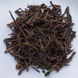 Roasted bancha leaves
