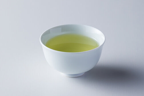 Porcelain teacup - Simple and refined design.